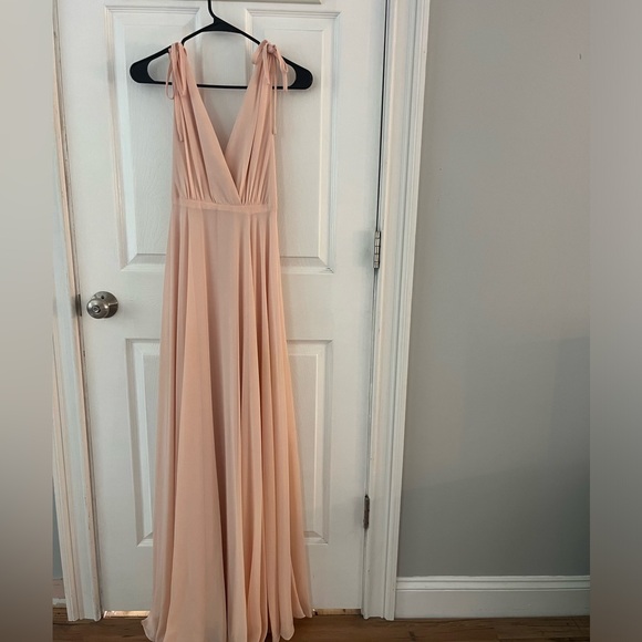 Lulus Dresses & Skirts - Lulu's Blush Pink Maxi Dress